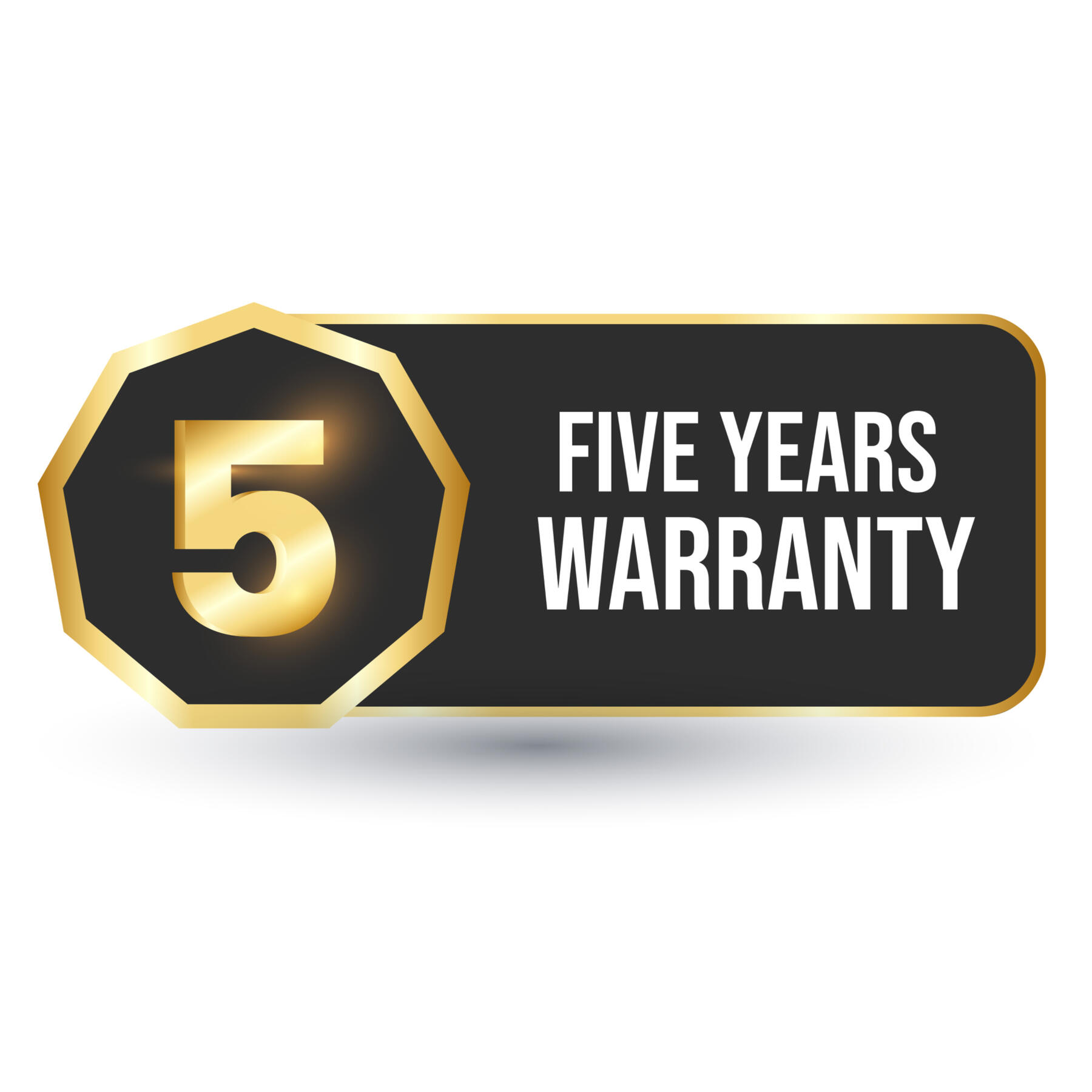 5-Year Warranty